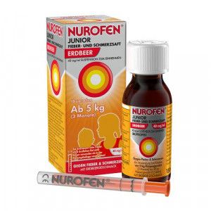 NUROFEN Junior Fieber-u.Schmerzsaft Erdbe.40 mg/ml